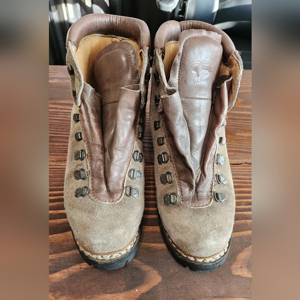 Vintage hiking boots